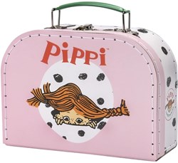 Kinderboeken valise rose Pippi Longstocking 20 cm jouet