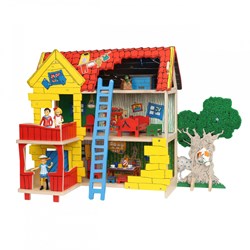 Kinderboeken Maison de poupée Pippi Långstrump Villa Drôledeme cardboard