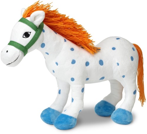 Kinderboeken Cheval en peluche Pippi Longstocking Witje 30cm jouet doux