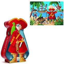 Djeco Le pirate et son trésor - 36 pcs