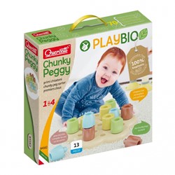 Quercetti PlayBio Maxi Insteek Pinnen, 13dlg