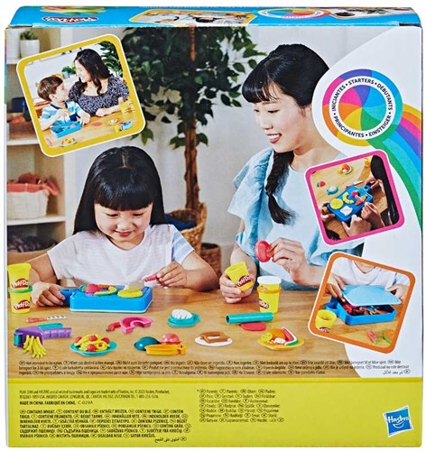 Pâte à modeler Hasbro Play-Doh Little Chef Starter Set avec accessoires de cuisine-3