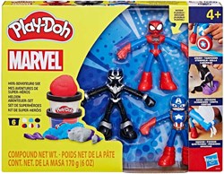 Hasbro set de pâte à modeler Marvel Play-Doh avec figurines de super-héros