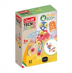 Quercetti Tecno Play Eco Constructie Bouwset, 52dlg.