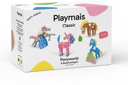 PlayMais kit créatif monde des poneys - set de jeu créatif pour enfants