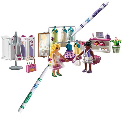 Playmobil Color boutique de mode - set créatif avec accessoires-2