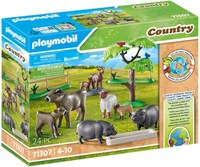 Playmobil Country animaux de la ferme extension - set de figurines animaux