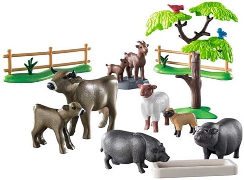 Playmobil Country animaux de la ferme extension - set de figurines animaux-2