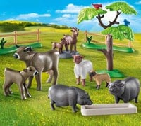 Playmobil Country animaux de la ferme extension - set de figurines animaux-3