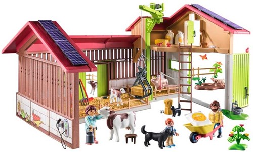 Playmobil Country ferme jouet - grande ferme avec animaux-2