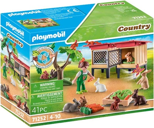 Playmobil Country - Clapier à lapins 71252