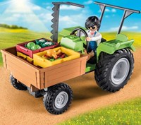 Playmobil Country tracteur jouet avec remorque - 71249 ferme-3