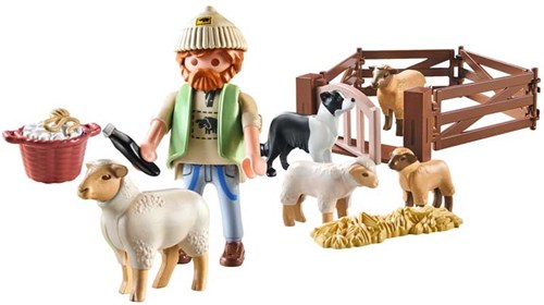 Playmobil Country coffret jeune berger avec moutons ferme jouet-2
