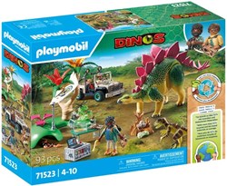 Playmobil station de recherche dinosaures set de jeu - aventure et découverte