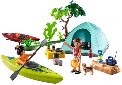 Playmobil Family Fun Set de camping en plein air - Aventure camping-2
