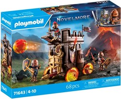 Playmobil char de combat jouet avec canon à feu et chevaliers - Novelmore