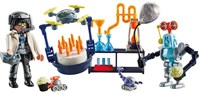 Playmobil coffret cadeau chercheurs avec robots - jouet fête scientifique-2