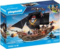 Playmobil bateau pirate jouet - grande aventure bateau pirate