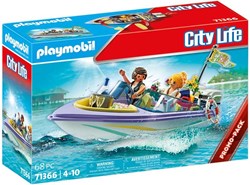 Playmobil City Life Jouet Voyage de noces en bateau rapide - 71366
