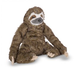 Melissa & Doug peluche paresseux réaliste - jouet doux - câlin