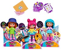 Pinypon poupée Foodie Girl 11cm - mini poupée colorée jouet