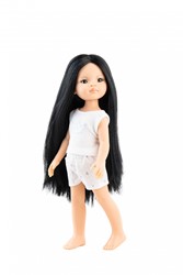 Paola Reina poupée Amigas poupée de mode pyjama 32cm vinyle multicolore