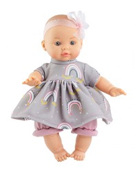 Paola Reina poupée bébé Lidia 27cm - poupée douce jouet multicolore