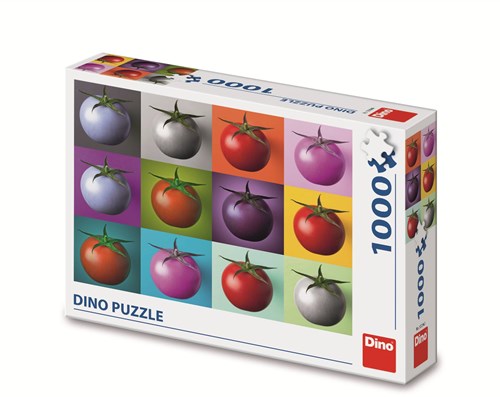 Dino puzzle Pop Art Tomates 1000 pièces adultes enfants-2