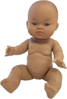 Paola Reina poupée bébé Gordi fille vinyle teinté 34cm jouet-2
