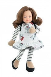 Paola Reina poupée - Mi Primera Amiga Liu 34cm - Poupée de jeu multicolore