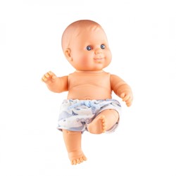Paola Reina poupée Aldo - poupée bébé claire 21cm en boîte jouet