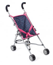 Bayer Chic 2000 poussette pour poupée Roma - confetti rose - buggy pour poupées