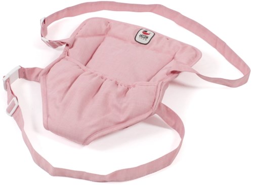 Bayer Chic 2000 porte-poupée rose clair - accessoire poupée rose