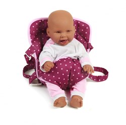 Bayer Chic 2000 porte-poupée jouet porte-bébé multicolore mûre