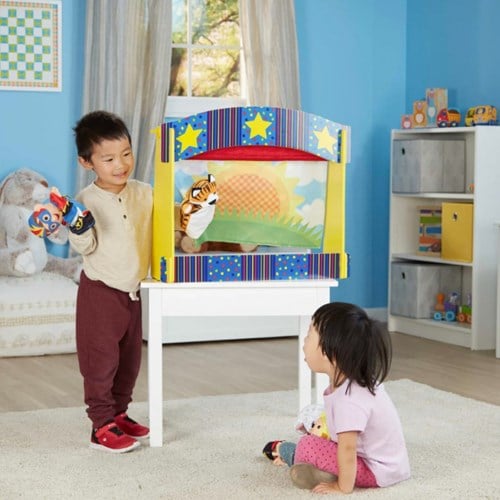Melissa & Doug Théâtre De Marionnettes De Table-2