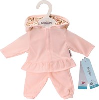 Skrallan vêtements de poupée survêtement rose pour poupée bébé 36-40cm