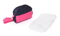 Bayer Chic 2000 sac à langer poupée rose - sac à langer pour poupées avec matelas-2