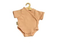 Hollie grenouillère poupée vêtement poupée dusty rose pour poupées bébé
