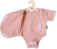 Hollie grenouillère poupée vêtement poupée dusty rose pour poupées bébé-2