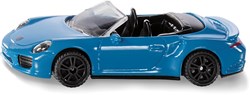 Siku voiture jouet Porsche 911 Turbo S Convertible modèle réduit