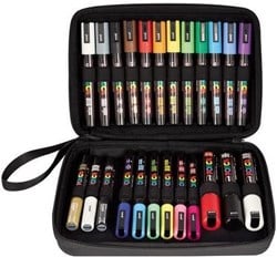 Planet Happy - Merk Posca stiften koffer