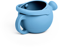 Bigjigs arrosoir en silicone - Bleu poudré - Jouet d'extérieur pour enfants-2