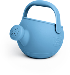 Bigjigs arrosoir en silicone - Bleu poudré - Jouet d'extérieur pour enfants