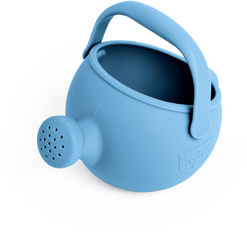 Bigjigs arrosoir en silicone - Bleu poudré - Jouet d'extérieur pour enfants-3