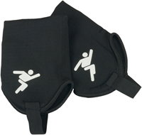 Precision protège-chevilles - junior - noir - protection football