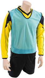 Precision chasuble entraînement adulte mesh polyester respirant bleu ciel