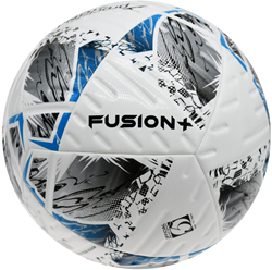 Precision ballon de football Fusion+ FIFA ballon d'entraînement blanc argent taille 4