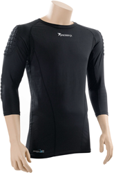 Precision maillot gardien junior - haut de sport rembourré noir L - football