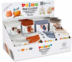 Primo Primo - CDU 24 pcs Boetseerklei Classic 250 + 500gr