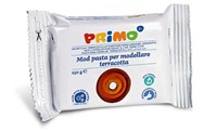 Primo pâte à modeler terracotta - argile autodurcissante 250g pour enfants
